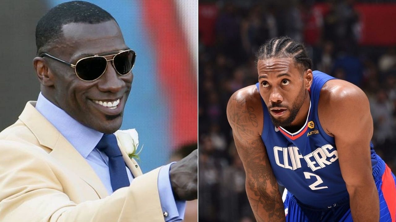 shannon sharpe kawhi leonard shoes