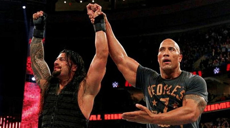 The Rock on facing Roman Reigns at Wrestlemania 37