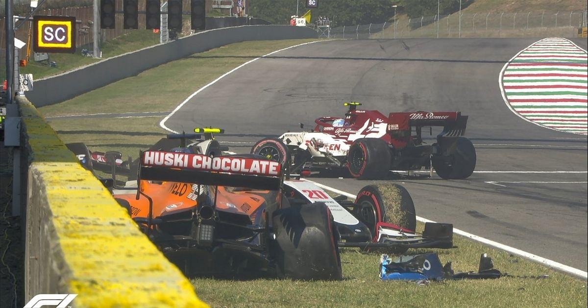 'They are trying to kill us': Romain Grosjean fumes on radio after insane crash during Tuscan Grand Prix