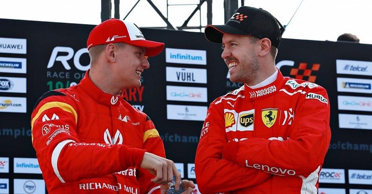 "He did an incredible job with a poor car": Sebastian Vettel lauds Mick Schumacher for a promising rookie year in Formula 1