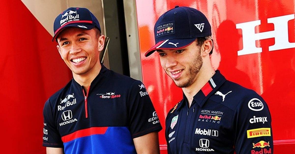 ""It doesn't make a difference"- Alex Albon on fierce competition from Pierre Gasly