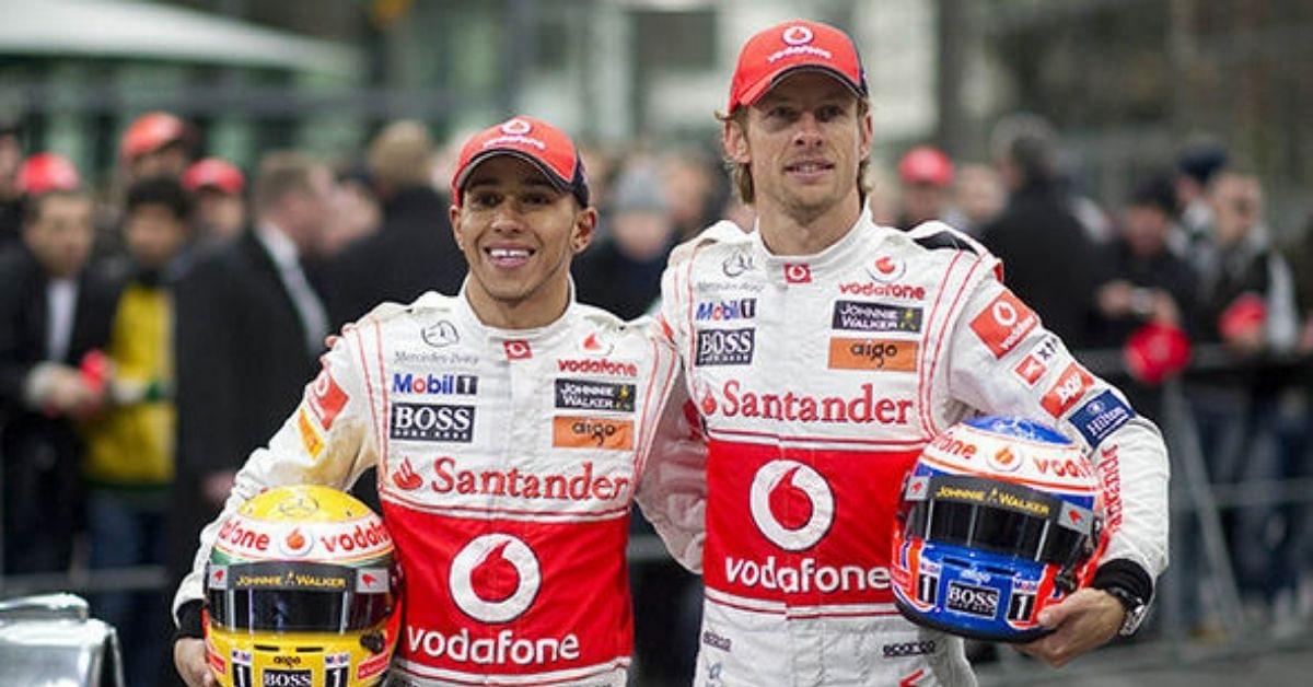 "He will never play dirty"- Jenson Button praises Lewis Hamilton's behaviour in person
