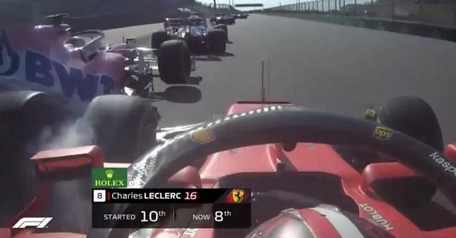 Lance Stroll Crash: Charles Leclerc hits Racing Point car before Stroll hit barriers