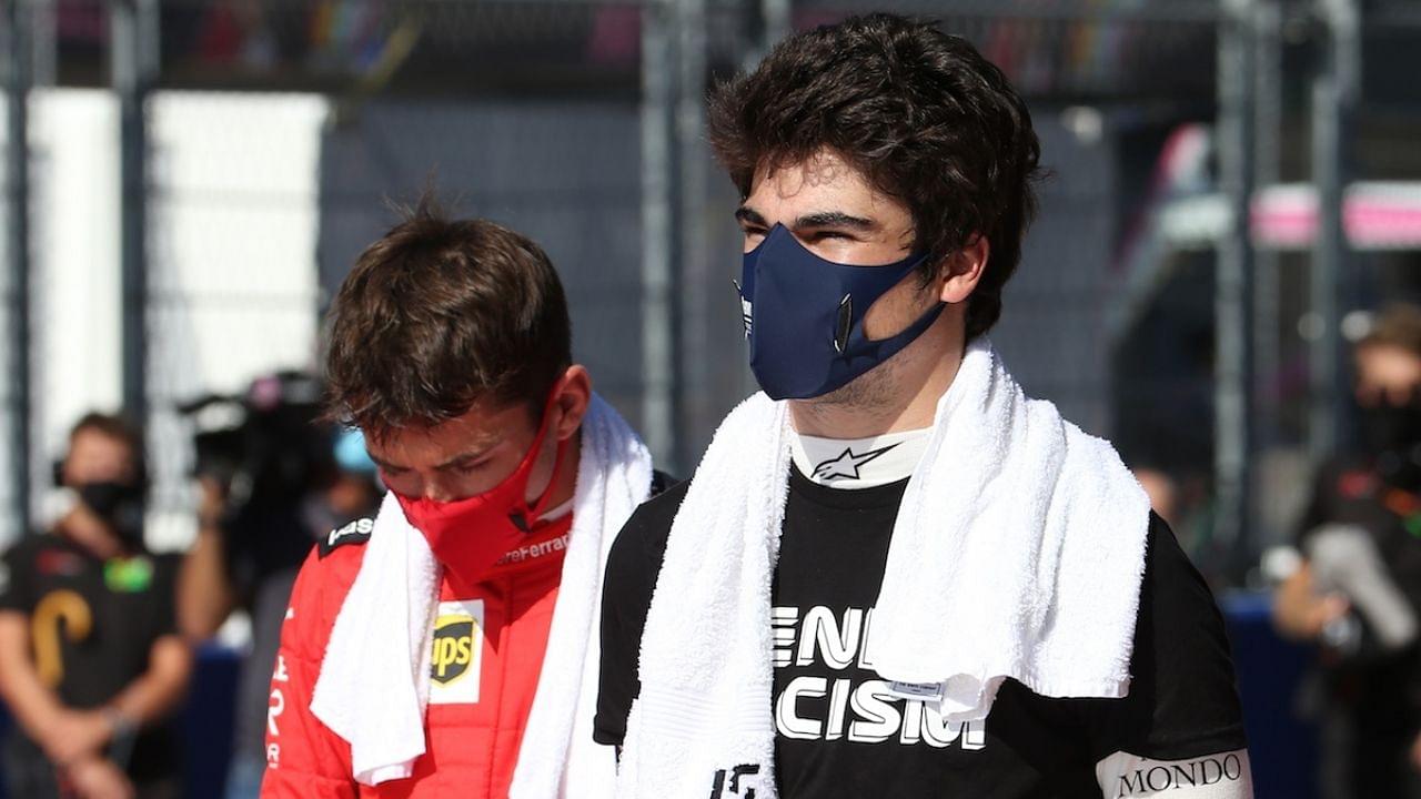 "I understeered quite a bit"- Charles Leclerc provides explanation for his crash with Lance Stroll