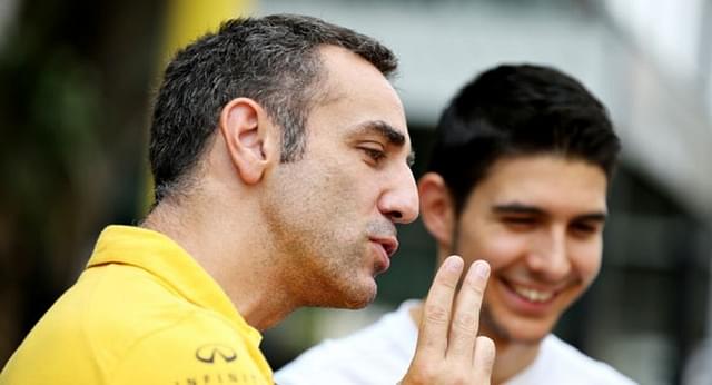 Renault team principal stops Esteban Icon to stop his whining after Italian Grand Prix