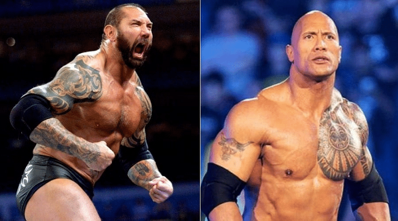 Who's Taller, Dwayne Johnson or Dave Bautista?