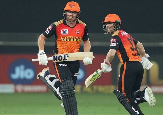 Why hasn't David Warner opened the batting with Jonny Bairstow in SRH vs KKR IPL 2020 match?