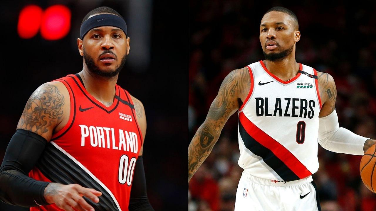 Damian Lillard blasts Nuggets for leaving Carmelo Anthony out of greatest Nugget ever photo