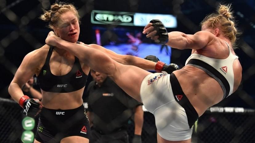 UFC Throwback: Watch Holly Holm's Glorious Victory Over Ronda Rousey At UFC 193