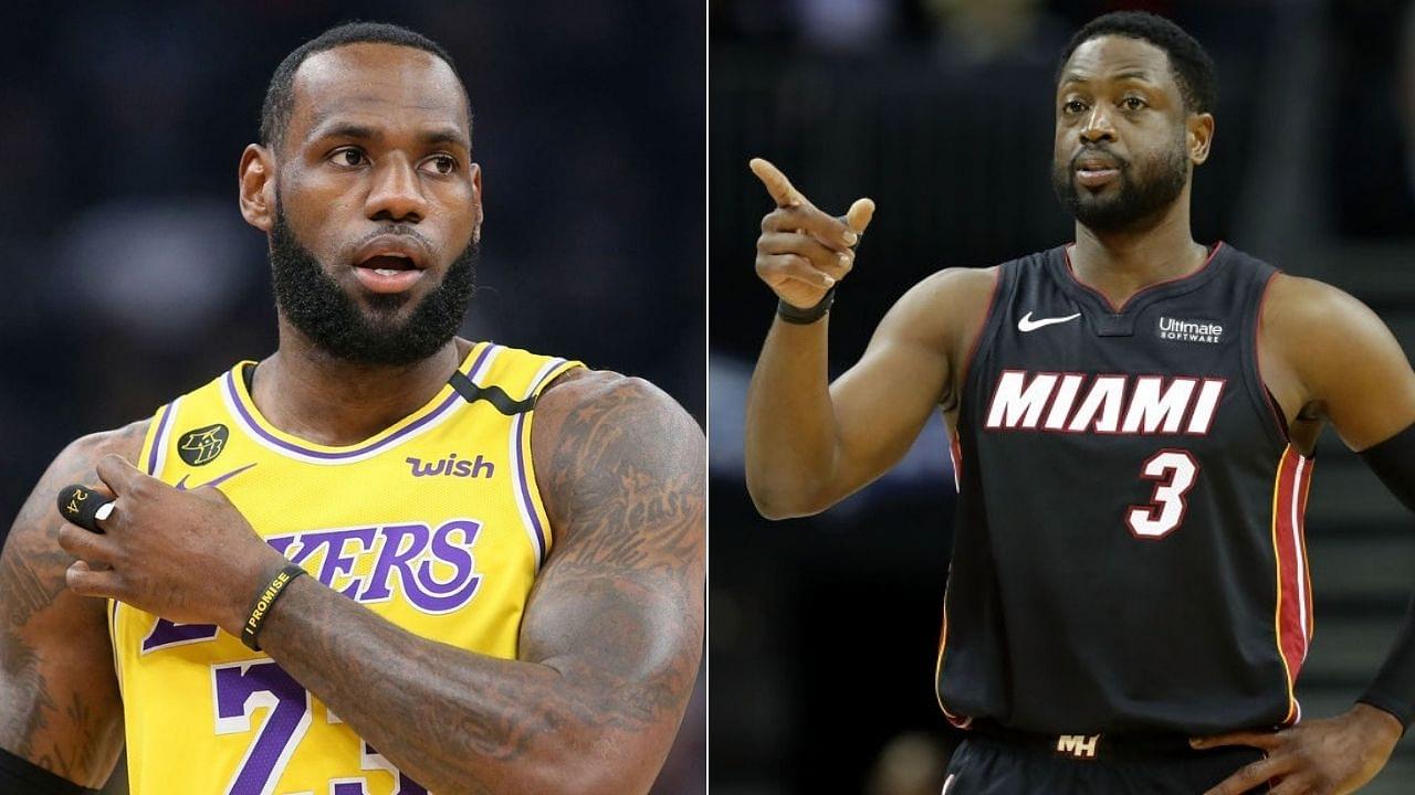 Is Anthony Davis your best teammate ever: LeBron James responds to Dwyane Wade