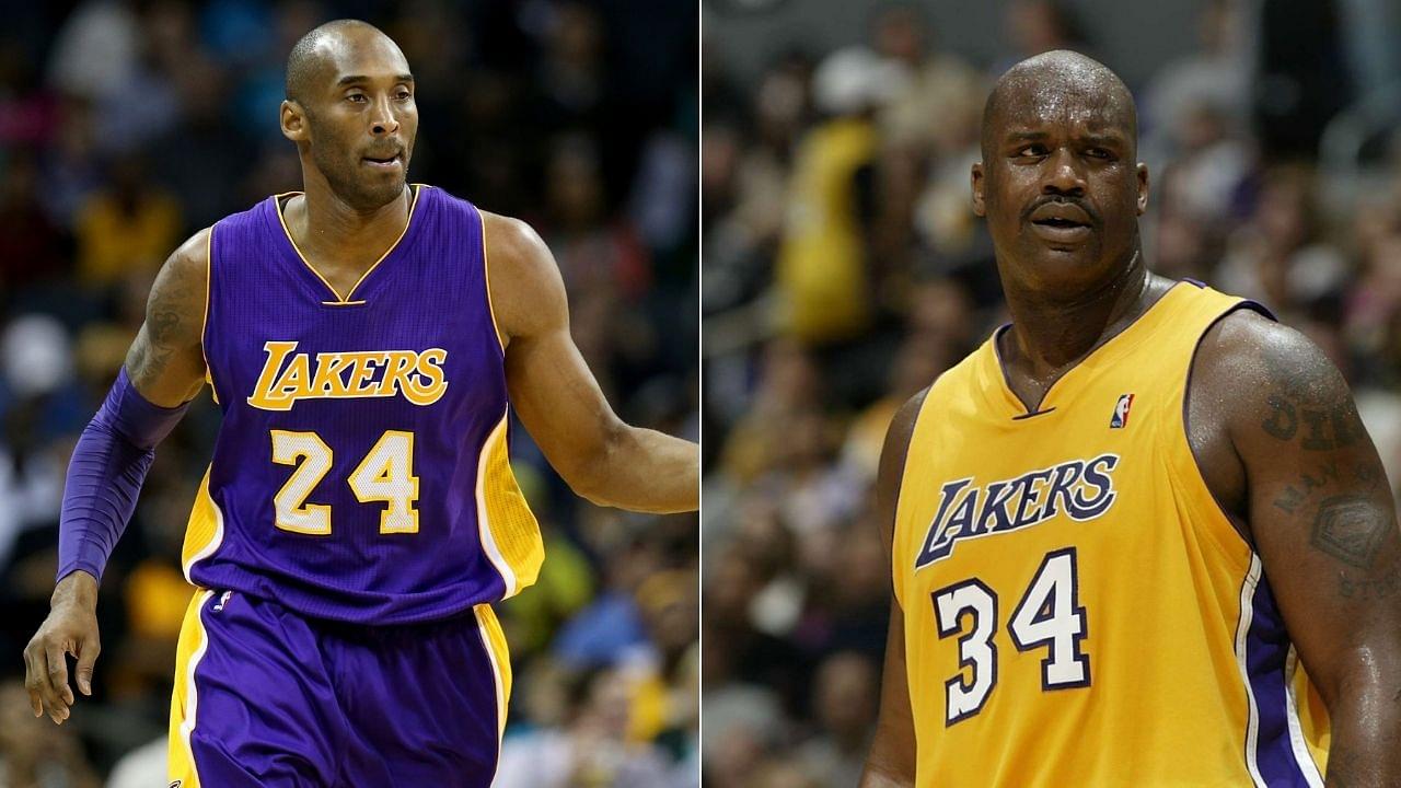 This is my motherf***ing team, you're nothing': Lakers' Kobe Bryant mocked Shaquille O'Neal
