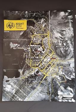 Cyberpunk 2077 Leakes: Map and Images Leaked