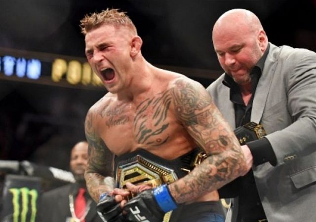 "Dustin Poirier Ate His Words That Night"- The Diamond referred to the UFC belt as "fool's gold," according to Michael Chandler