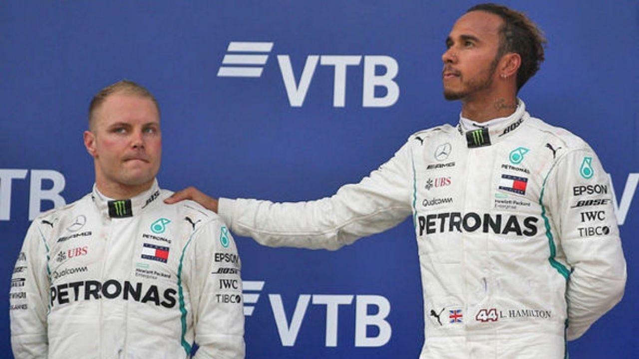 “It is annoying"- Valtteri Bottas on Lewis Hamilton for snatching pole position from him