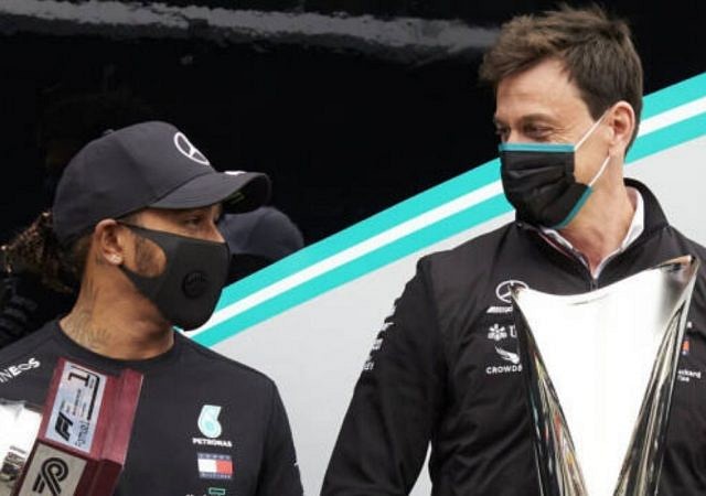 "Why they are not driving a Mercedes"- Toto Wolff attacks the critiques of Lewis Hamilton