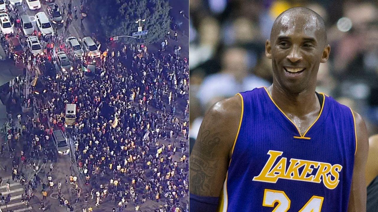 Lakers fans beat up heckler for 'F**k Kobe Bryant' chant