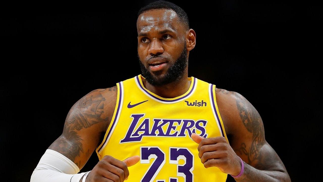Lakers faithful don't give a damn what you've done before': LeBron James