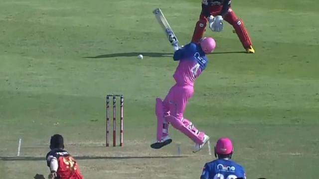 Navdeep Saini beamer to Rahul Tewatia: Watch RR all-rounder gets brutally hit on the chest in IPL 2020