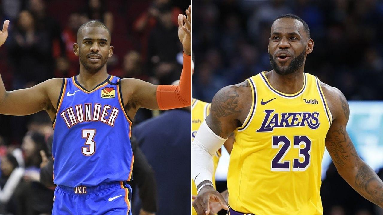 LeBron James to persuade Chris Paul to join Lakers