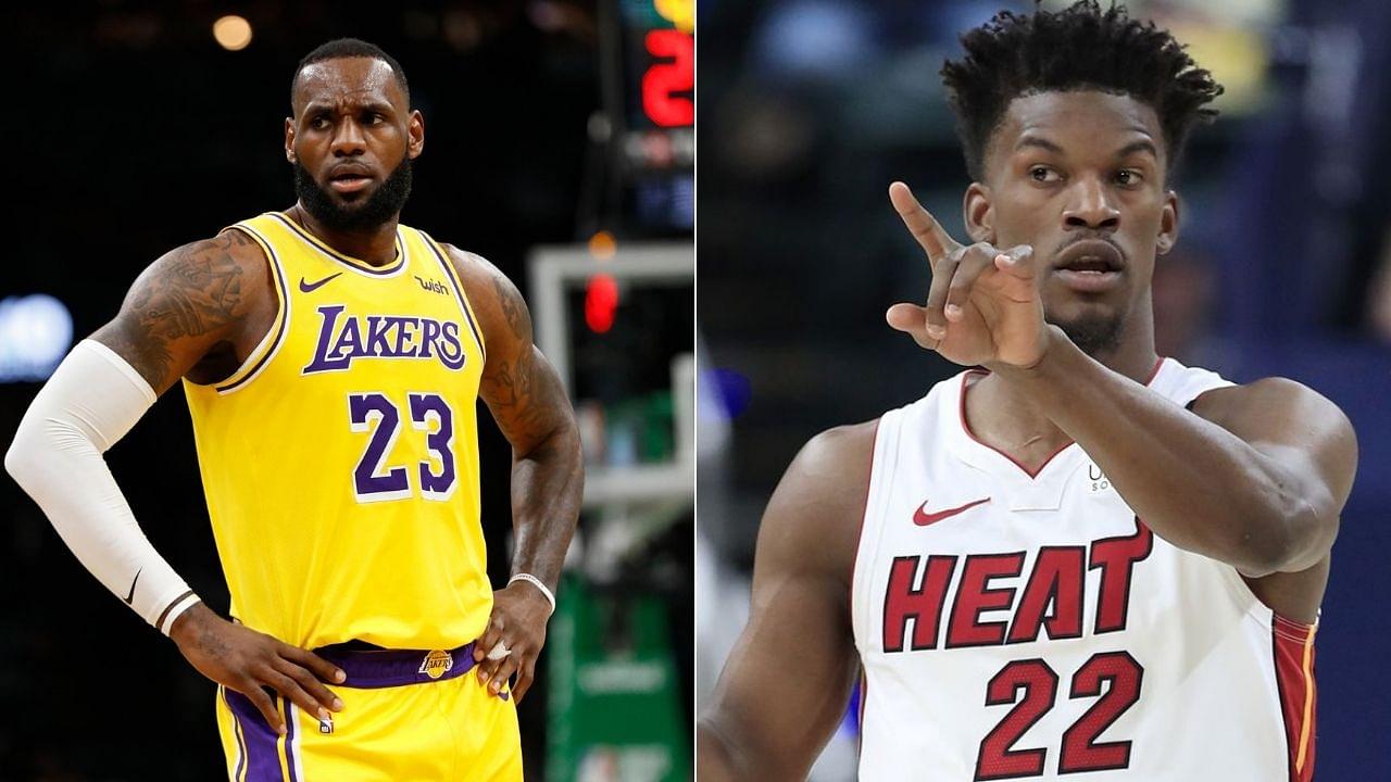 Jimmy Butler explains 'you're in trouble' trash talk with LeBron James