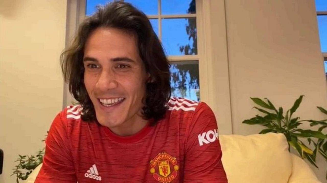 "It really is a nice responsibility"- Edinson Cavani speaks on receiving prestigious number 7 jersey at Manchester United