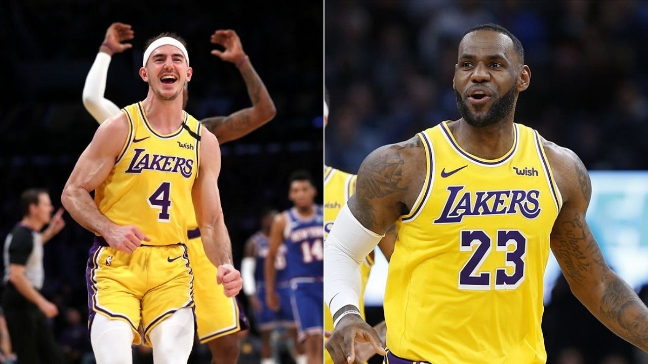 People said LeBron James was too old Alex Caruso slams fans for