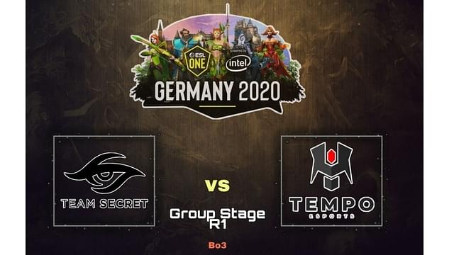 Team Secret win opening game of ESL One Germany against Tempo