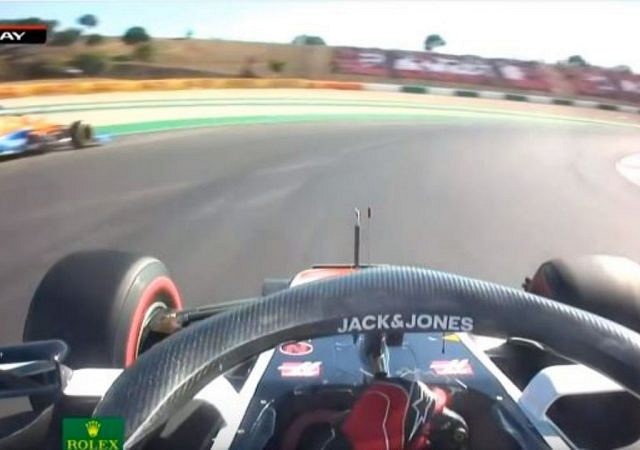 "F*cking idiot"- Romain Grosjean abuses McLaren driver during FP3