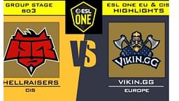 Viking.gg defeat HeallRasiers 2-1 in ESL One Germany Group Stage R1