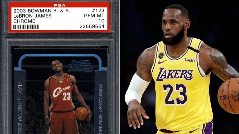 445】 NBA カード LeBron Jamesの+cinform.com.br