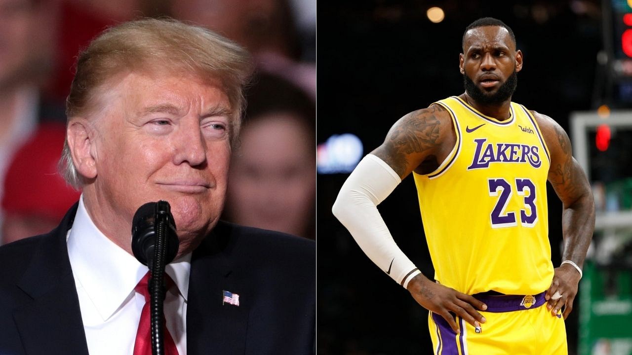 President Donald Trump Slams L.A. Laker LeBron James: “He's A