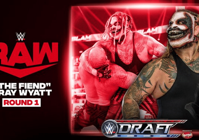 Bray Wyatt ‘The Fiend’ moves to Monday Night RAW in the ongoing WWE DRAFT