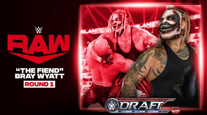 Bray Wyatt ‘The Fiend’ moves to Monday Night RAW in the ongoing WWE DRAFT