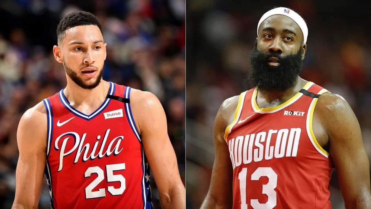 Ben Simmons traded for James Harden