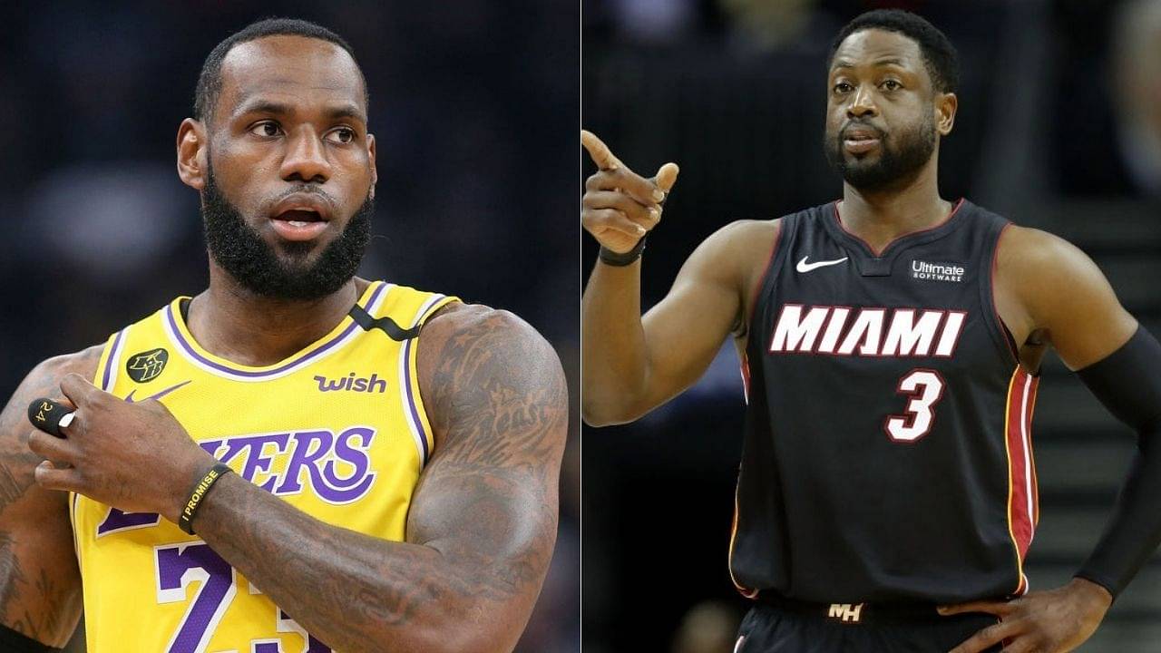 "LeBron James is the cheapest player in the NBA": Dwyane Wade hilariously calls out Lakers superstar for his frugality