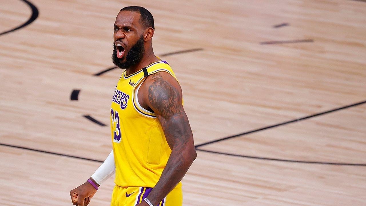 Don't get on the f***ing plane': LeBron James