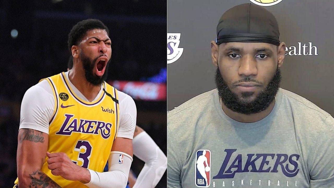 'Anthony Davis is defensive player of the year': LeBron James