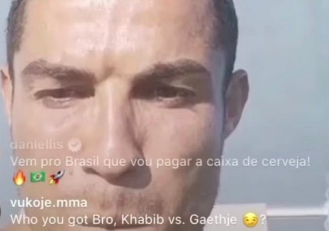 UFC 254: Cristiano Ronaldo Picks His Favorite Between Khabib Nurmagomedov and Justin Gaethje