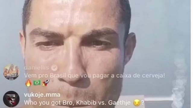 UFC 254: Cristiano Ronaldo Picks His Favorite Between Khabib Nurmagomedov and Justin Gaethje