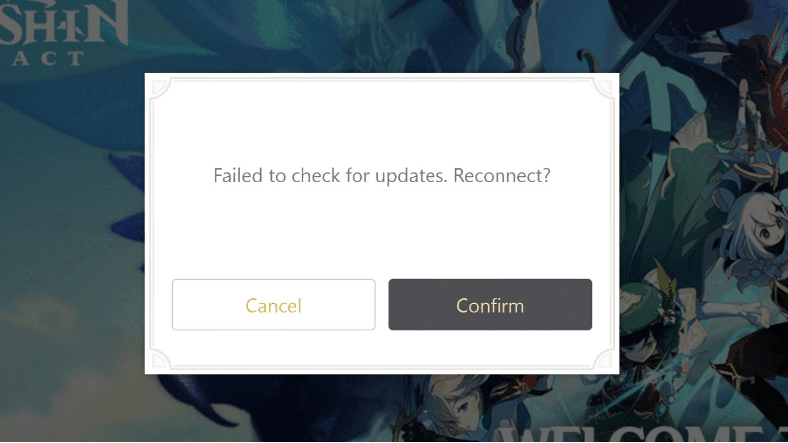 Genshin Impact Failed To Check For Updates Fix How To Fix It The Sportsrush