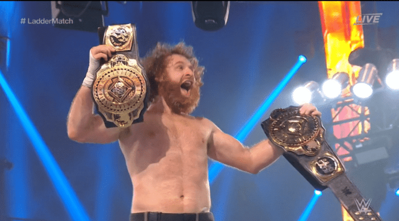 “The 3-way ladder match might be my favorite match I’ve had in 3-4 years” - Sami Zayn on his Intercontinental title win