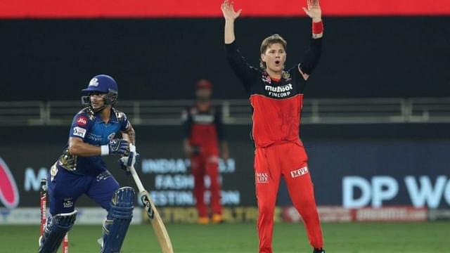 Why is Adam Zampa not playing today's IPL 2020 match vs Delhi Capitals?