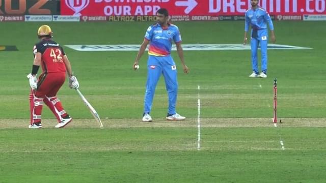 R Ashwin mankad vs RCB: Watch Delhi Capitals spinner warns Aaron Finch for mankading in IPL 2020