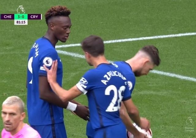 "He shouldn't be jumping ahead"- Frank Lampard on Tammy Abraham arguing for penalty kick
