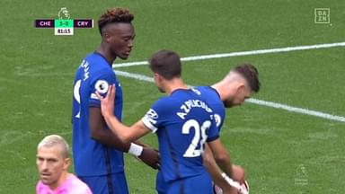 "He shouldn't be jumping ahead"- Frank Lampard on Tammy Abraham arguing for penalty kick