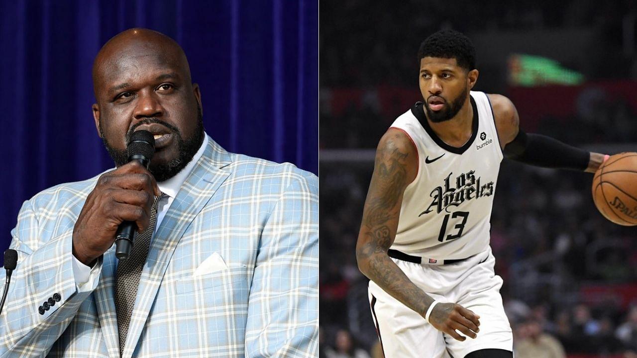 Clippers need to trade Paul George; he thinks he is the man': Shaquille O'Neal