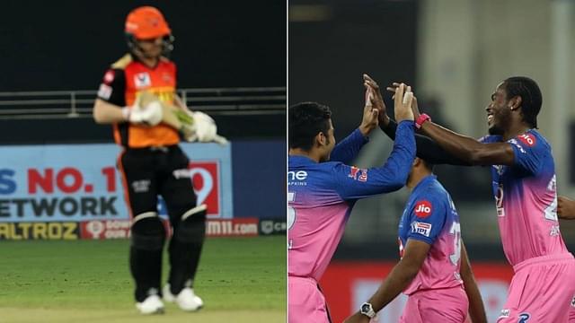 David Warner vs Jofra Archer record: Rajasthan Royals pacer dismisses SRH captain yet again in IPL 2020
