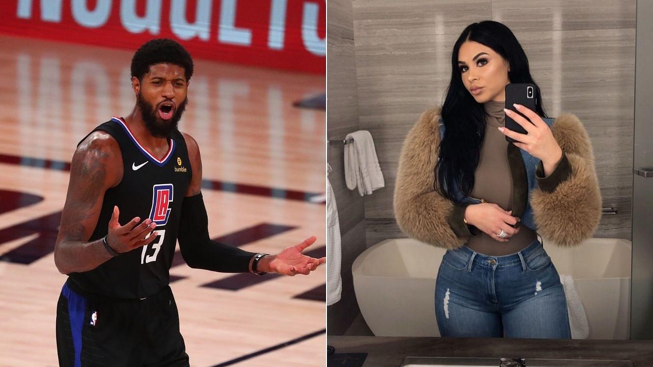 Paul George cheated on coach's daughter, she got a ring before him': Clippers star mocked for engagement with Daniela Rajic