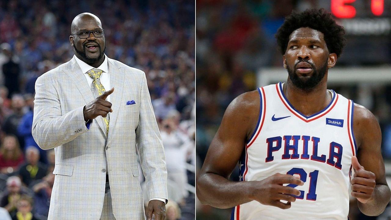 Daryl Morey compares Joel Embiid to Lakers' Shaquille O'Neal