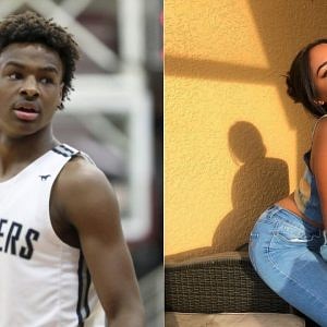 'Bronny James caught flirting with Instagram model Isabella': LeBron ...